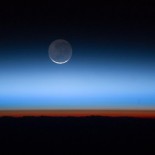 La Luna vista desde la Estación Espacial Internacional [EN]