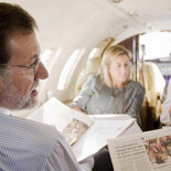 El PP también se sube al jet privado en la campaña de la crisis