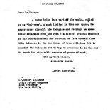 Einstein, original hasta para dar el pésame