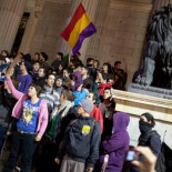 Seis detenidos tras una manifestación frente el Congreso de los Diputados