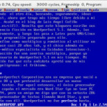 Usando el WordPerfect 5.1, por frikismo