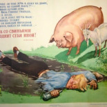 Propaganda soviética contra el consumo de alcohol