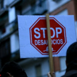 Fotografías del Desahucio de Leganés donde ha sido detenido el fotografo Edu León