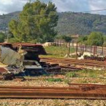 Reducen a chatarra un ferrocarril histórico construido en 1928