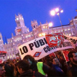 Miles de personas inundan Madrid contra los recortes