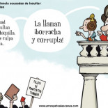 Mirad como insultan a las pobres falleras, que son unas niñas