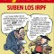 Suben los IRPF [humor]