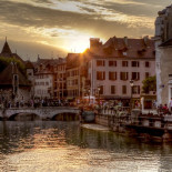 La bella Annecy, la Venecia de los Alpes.
