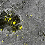 La NASA descubre indicios de agua helada en Mercurio