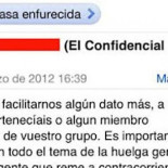 Intercambio de correos entre ElConfidencialDigital y Masaenfurecida