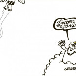 Viñeta de Forges dedicada a Mingote tras su muerte