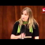 "Ustedes no son patriotas ni defienden al pueblo" Tania Sánchez se enfrenta a Aguirre