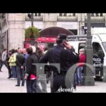 Así desmonta la Policía constantemente pequeñas concentraciones del 15-M en Sol