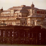 El esqueleto del West Pier