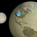 Toda el agua de Europa vs toda el agua de la Tierra