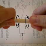 Aprender de mecánica y autovectores rompiendo tizas