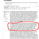 La supuesta asamblea del 15M que atacó a la policía hoy en Lavapiés