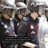 De nuevo, los antidisturbios no cumplen con los requisitos de identificación
