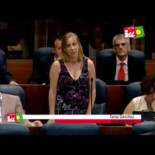 Tania Sánchez a Esperanza Aguirre: "¿Cuántas sentencias de muerte van a firmar?"