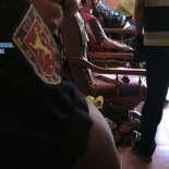 Vídeo de la detención de quienes accionaron el freno del metro