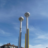 La Osa Mayor en farolas de San Sebastián