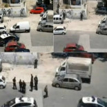 Los vecinos 'cazaron' a policías destrozando el graffiti contra las cargas