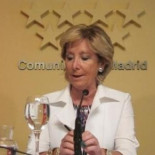 Aguirre no admite ni una pregunta parlamentaria sobre Bankia