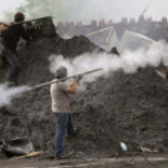 Herida una niña en los choques de los mineros