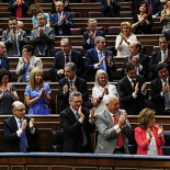 El PP cree que el resto de grupos del Congreso también debió aplaudir a Rajoy
