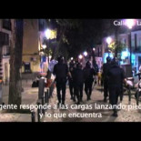 19J Madrid arde de nuevo: cargas en el centro