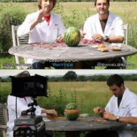 Lo que pasa cuando pones 500 gomas elásticas en una sandía, a cámara lenta