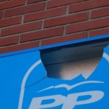 Los ataques a sedes políticas empiezan a ser rutina en Madrid