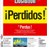 "Perdidos" - Portada de mañana del diario francés "Liberation"