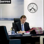 Rajoy vuelve este lunes a su despacho tras dos semanas de vacaciones [Humor]
