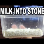 Cómo convertir leche en un material tan duro como la piedra (EN)
