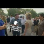 Esperanza Aguirre se enfada con periodistas de Telemadrid al intentar cubrir una noticia que ella no había autorizado