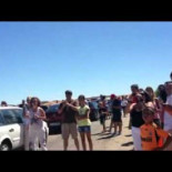 Highway to hell en un atasco de tráfico