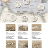 Mapa con la situación de las posesiones españolas en el norte de África