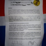 Notificación del 25S a la Subdelegación de Gobierno en Valladolid