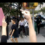 Indignados en NYC repudian a Rajoy