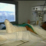 La policía atropella con sus motos a un menor, de 14 años, en una manifestación en Murcia