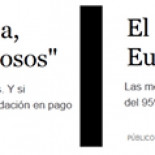 Dos noticias del mismo partido político en el mismo medio y el mismo día