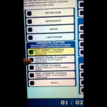 Urna electrónica convierte votos a Obama en votos a Romney