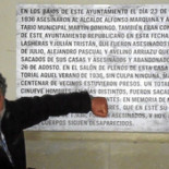 Condenan a un vecino por recordar a los fusilados en Buñuel en 1936