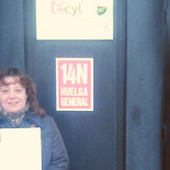 Una mujer en paro solicita que le descuenten el día de huelga general