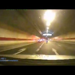 Persecución policial a un motociclista