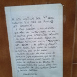 Galería de notas dejadas en portales y garajes por vecinos