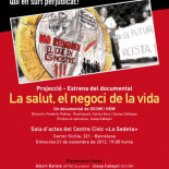 Asociaciones ciudadanas presentan una querella criminal contra el Conseller de Sanitat y otros altos cargos