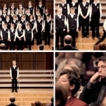 El coro que dejó helado al público