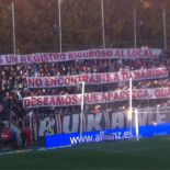 La afición del Rayo Vallecano (Bukaneros) vuelve a acordarse de Cifuentes